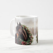 Mug Beau Cheval Brown Equestre Animal Love (Devant gauche)