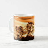 Mug Beau Cheval et coucher de soleil (Devant gauche)