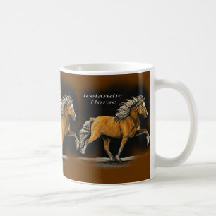 Mug Beau cheval islandais Elska