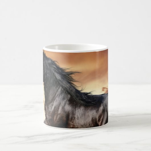 Mug Beau Cheval Noir (Centre)