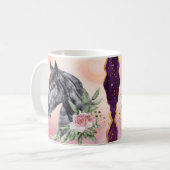 Mug Beau cheval Ranch Western Coffee Mug, Coupe (Devant gauche)
