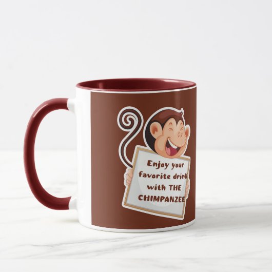 Mug Beau Chimpanzé (Gauche)