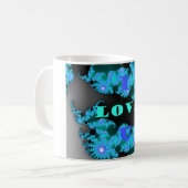 Mug Beau coloré amour univers vectoriel art (Devant gauche)