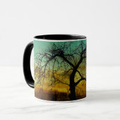 Mug Beau coucher de soleil paysage Pittoresque Art pho (Devant gauche)