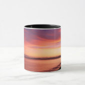 Mug Beau coucher du soleil à la plage (Centre)