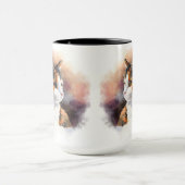 MUG BEAU COULEUR D'EAU CALICO VISAGE CAT (Centre)