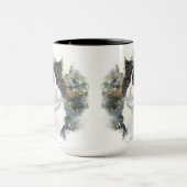MUG BEAU COULEUR D'EAU NOIR TUXEDO CAT TUXEDO BLANC (Centre)