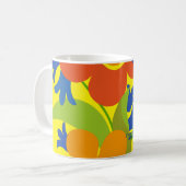 Mug Beau design floral simple été (Devant gauche)