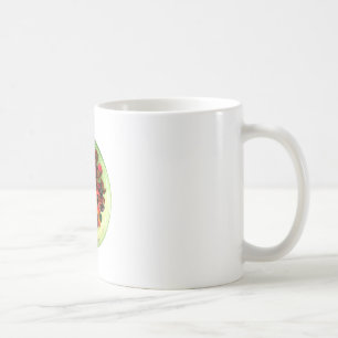 Mug Beau design rose extraordinaire coloré