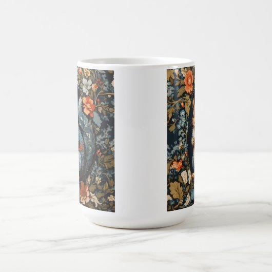 Mug Beau écureuil William Morris inspiré (Centre)