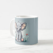 Mug Beau éléphant assis (Devant gauche)