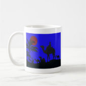 Mug Beau Extraordinaire Sunset Camel Safari Art Imprim (Gauche)