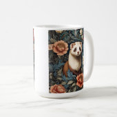 Mug Beau Ferret William Morris Inspiré (Devant droit)