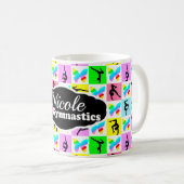 MUG BEAU GYMNASTIQUE BUTTERFLY DESIGN (Devant droit)