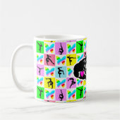 MUG BEAU GYMNASTIQUE BUTTERFLY DESIGN (Gauche)