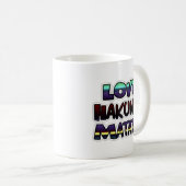 Mug Beau Hakuna Matata Art Print (Devant droit)