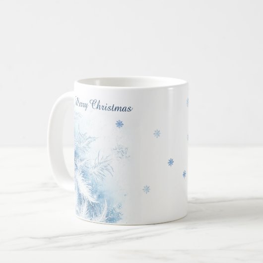 Mug Beau hiver Frost Noël (Devant gauche)