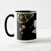 Mug Beau Imaginaire Noël Unicorne (Gauche)