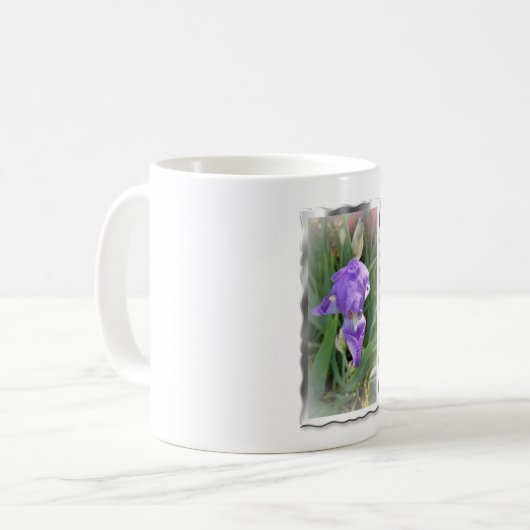 Mug Beau Iris Bleu Clair (Devant gauche)