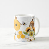 Mug Beau Jardin Bee Tournesol (Devant droit)