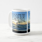 MUG BEAU JEREMIAH 29:11 SKIS BLEUS (Devant gauche)