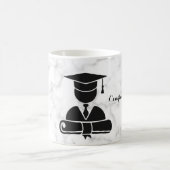 Mug Beau Joyeux Joyeux Graduation jour (Centre)