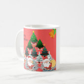 Mug Beau Joyeux Noël Design (Devant gauche)