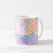 Mug Beau léopard Motif sans mer illustration Ar (Devant droit)