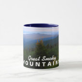 Mug Beau lever de soleil du dôme de Clingman (Centre)
