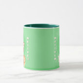Mug Beau Lion lapin et singe Forêt Animaux (Centre)