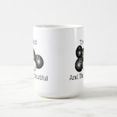 Mug Beau logo de Bowls de pelouse, (Centre)