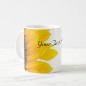Mug Beau Modèle de tournesol (Devant gauche)