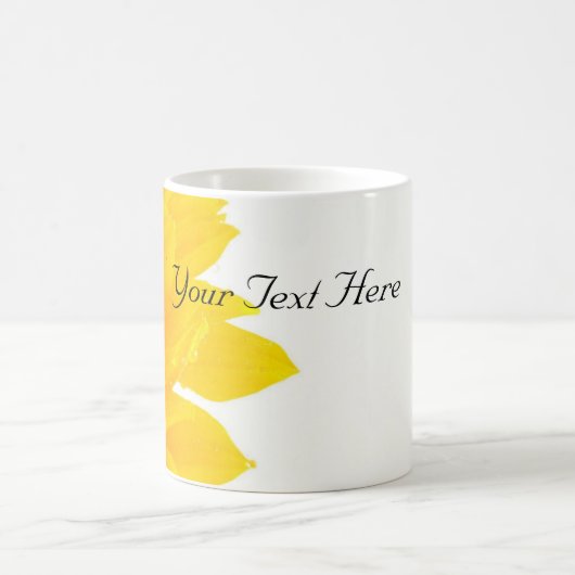 Mug Beau Modèle de tournesol (Centre)