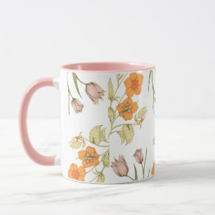 Mug Beau motif fleuri