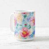 Mug Beau Motif Flower (Devant gauche)