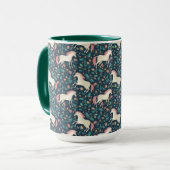Mug Beau motif magique de licorne (Devant gauche)