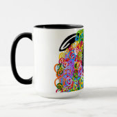 Mug Beau Mouton Arc En Ciel De La Famille (Gauche)