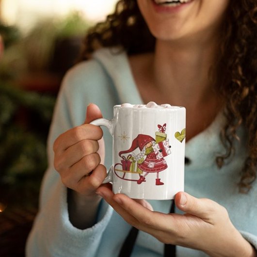 Mug Beau Noël GNOME