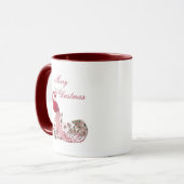 Mug Beau Noël Peacock (Devant gauche)
