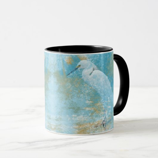 Mug Beau Oiseau De Rive Aiguille (Devant droit)
