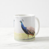 Mug Beau Oiseaux de paon (Devant droit)