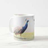 Mug Beau Oiseaux de paon (Devant gauche)