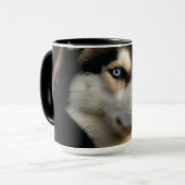 Mug Beau Oreiller Husky Lrow (Devant gauche)