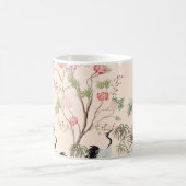 Mug Beau papier peint exotique chinoiserie. Main dessi (Centre)