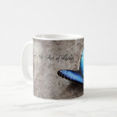 Mug Beau Papillon bleu (Devant gauche)