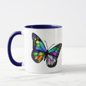 Mug Beau papillon brillant Art (Gauche)