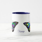 Mug Beau papillon brillant Art (Centre)