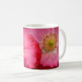 Mug Beau pavot rose (Devant droit)