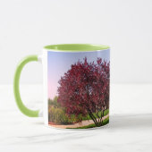 Mug Beau paysage et arbres (Gauche)