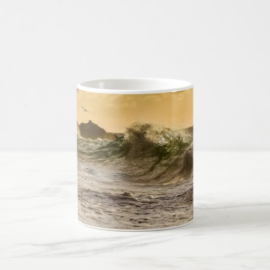 Mug Beau Paysage Mer Café Mag (Centre)